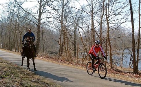 horse and cycle487
